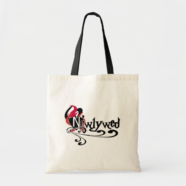 Gothic Newlywed Tote Bag (Front)
