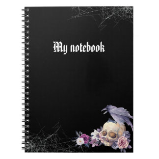 Gothic Notebook – Dark Aesthetic Journal
