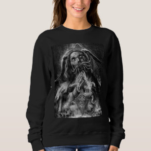 Gothic Occult Dark Satanic Unholy Witchcraft Grung Sweatshirt