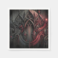 Gothic Paper Napkins