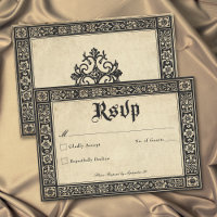 Gothic Parchment Medieval Until Death Wedding