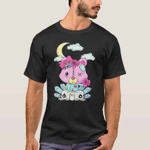 Gothic Pastel Teddy Bat Creepy Voodoo 1 T-Shirt