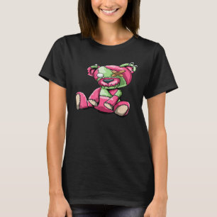Gothic Pastel Teddy Bear Creepy Voodoo 6 T-Shirt