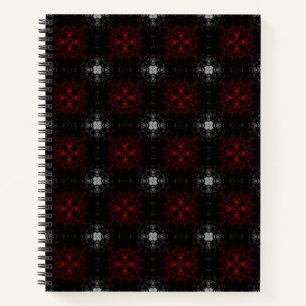 Gothic Patterned Spiral Notebook