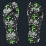 Gothic Post Punk Fashion Accessories Flip Flops<br><div class="desc">Goth Subculture Fashion. © Copyright HGIFY | Planet Mars Store. All Rights Reserved.</div>