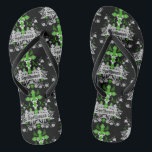 Gothic Post Punk Fashion Accessories Flip Flops<br><div class="desc">Goth Subculture Fashion. © Copyright HGIFY | Planet Mars Store. All Rights Reserved.</div>