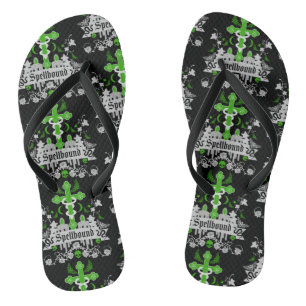 Gothic Post Punk Fashion Accessories Flip Flops