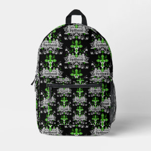 Gothic Post Punk Fashion Accessories Printed Backpack