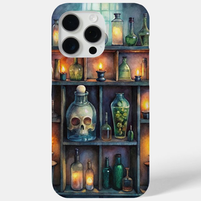 Gothic Potion Bottles - Dark Fantasy Witchy  Case-Mate iPhone Case (Back)