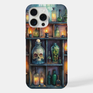 Gothic Potion Bottles - Dark Fantasy Witchy iPhone 15 Pro Max Case