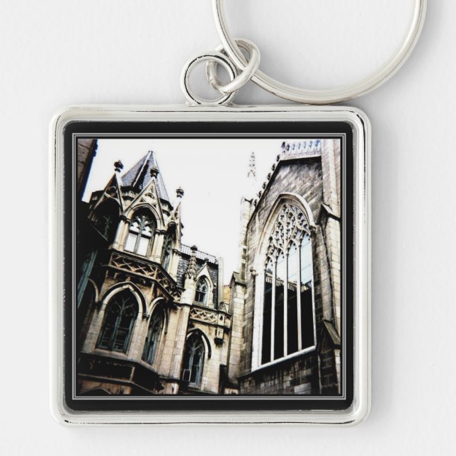 'Gothic'  Premium Keychain (Front)