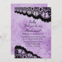 Bridesmaid invitation deals