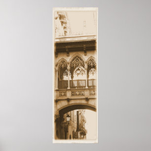 Gothic Quarter Barcelona Poster