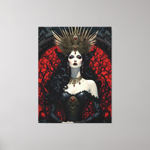 Gothic Queen Canvas Print