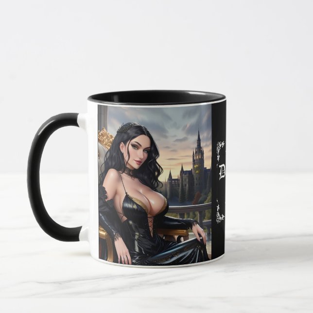 Gothic Queen Mug (Left)