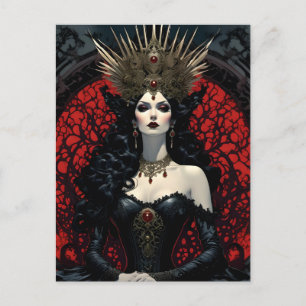 Gothic Queen Postcard
