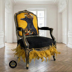 Gothic Raven Furniture Decoupage Tissue Paper