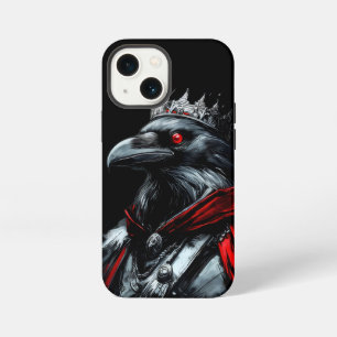 Gothic Raven King Graphic iPhone Case - Clean Mini