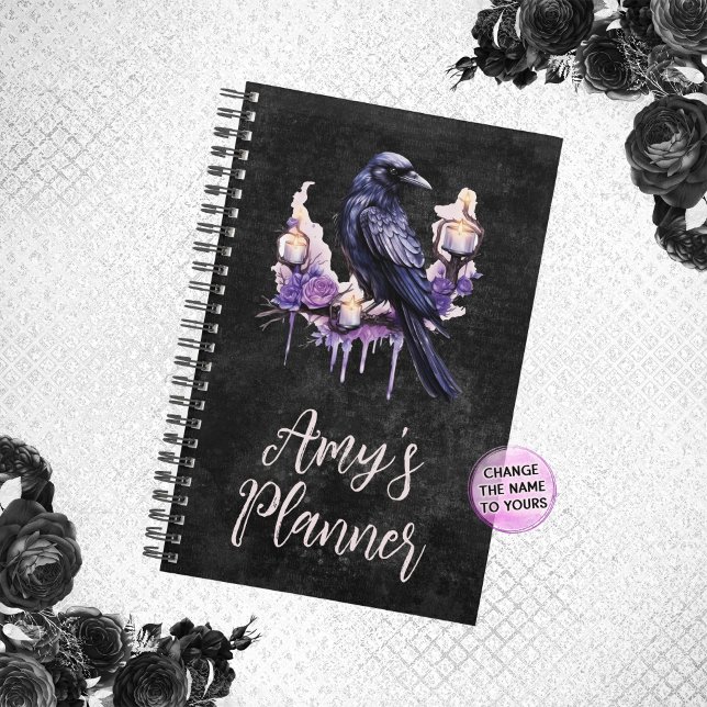 Gothic Raven Planer Planner (Creator Uploaded)
