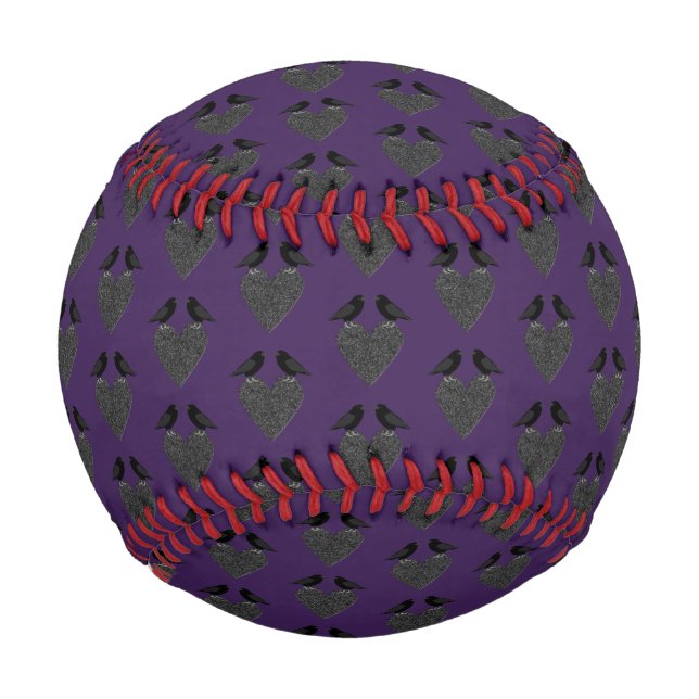 Gothic Ravens and Black Heart Baseball (Front)