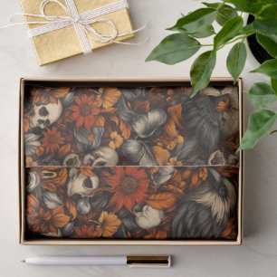 Gothic Ravens Autumn Tissue Paper