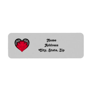 Gothic red heart