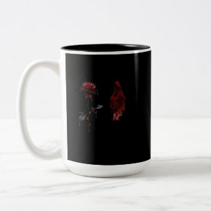 Gothic Red Riding Hood Coffee Mug Halloween Dark