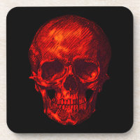 Gothic Red Skull