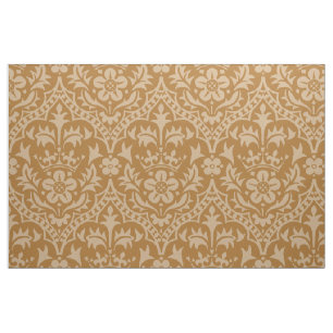 Gothic Revival Crowned Rose Fabric