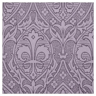 Gothic Revival Fleur de Lys - Lavender Fabric