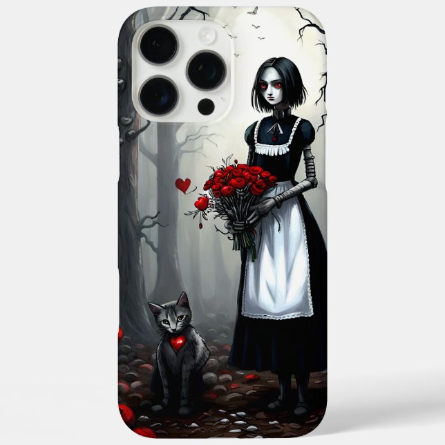 Gothic Robot Girl Case-Mate iPhone Case (Back)