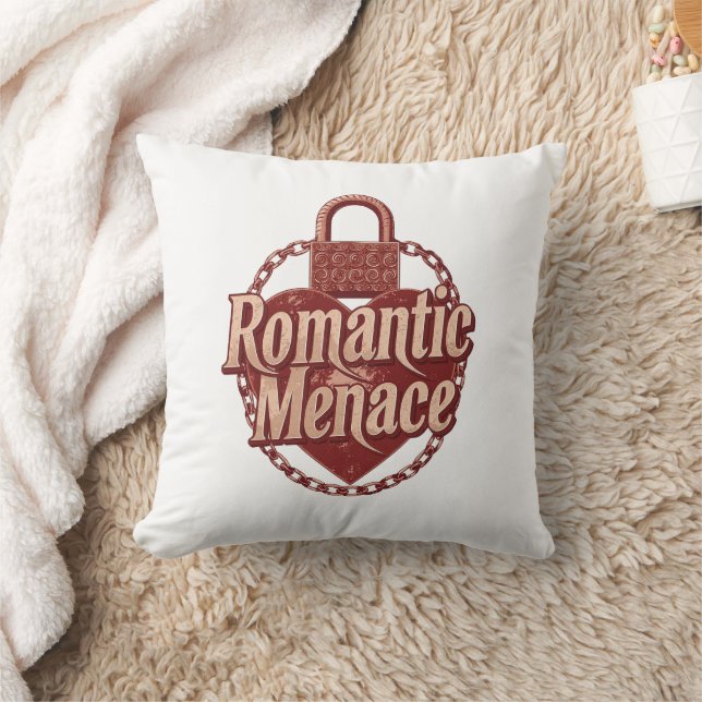 Gothic Romance Anti-Valentine Saying Cushion (Blanket)