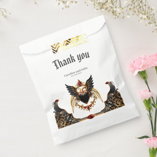 Gothic Romance, In the Shadows of Love.  Favour Bags (Sealed)