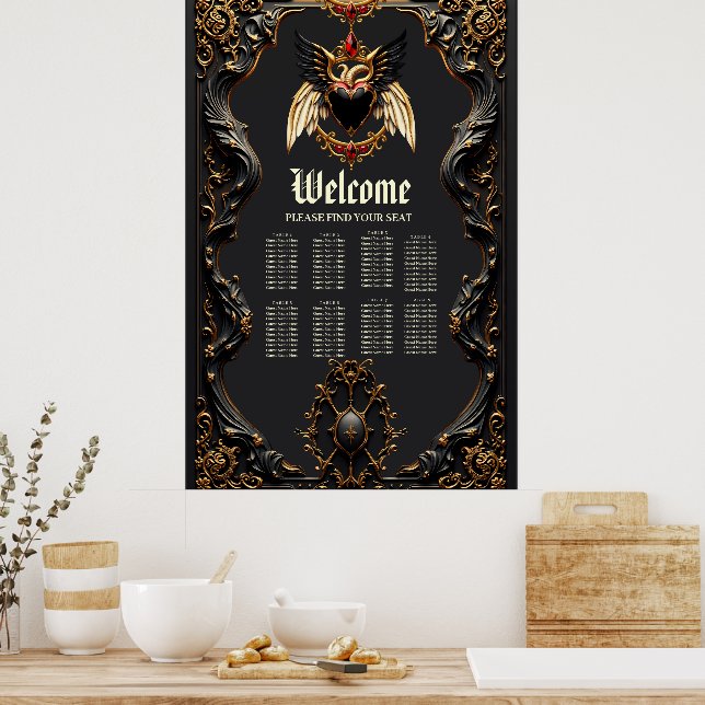 Gothic Romance, In the Shadows of Love Poster (Kitchen)