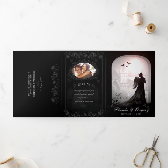 Gothic Romance "Together With"  RSVP MENU #2 (Outside)
