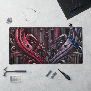 Gothic Rose Desk Mat