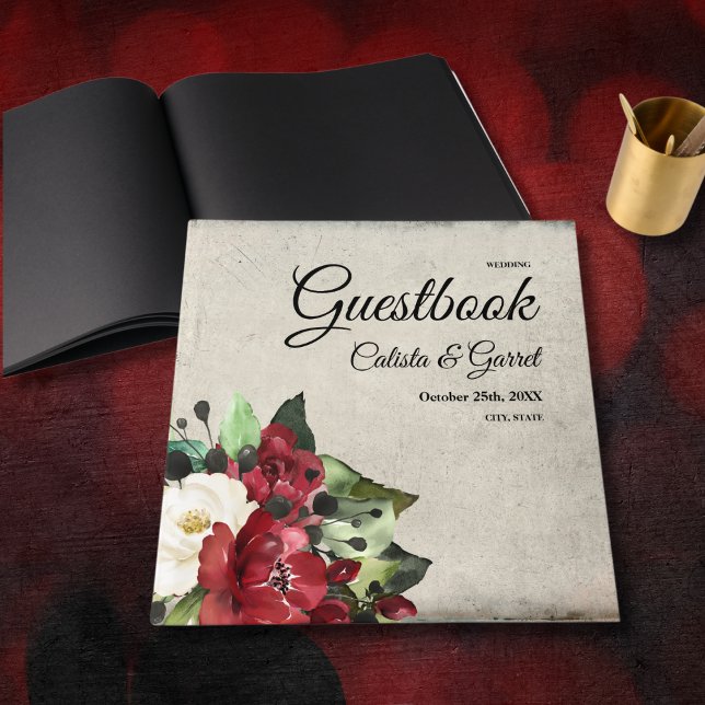 Gothic Rose Guestbook (Creator Uploaded)