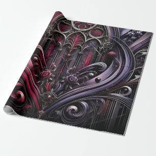 Gothic Rose Wrapping Paper