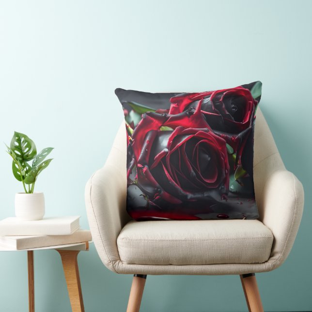 Gothic Roses Cushion (Chair)