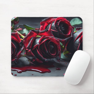 Gothic Roses Mouse Mat