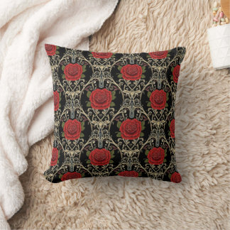 Gothic Roses Pattern  Cushion