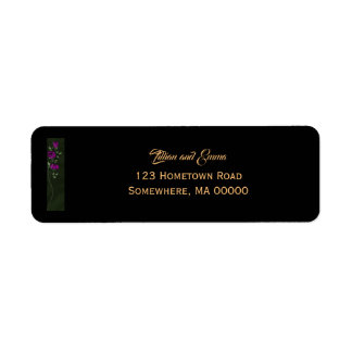 Gothic Roses Return address labels