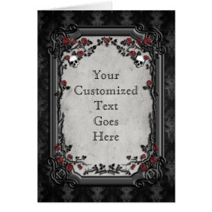 Gothic Roses & Skulls