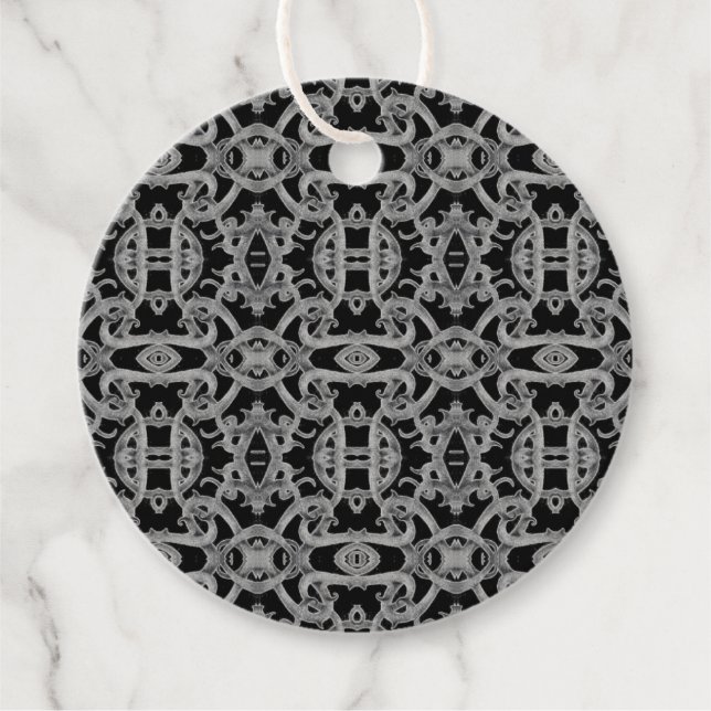 GOTHIC Round Gift Tags (Front)