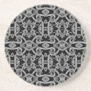 GOTHIC Round Sandstone Coaster