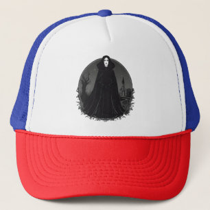 Gothic Salem Witch at Midnight Trucker Hat