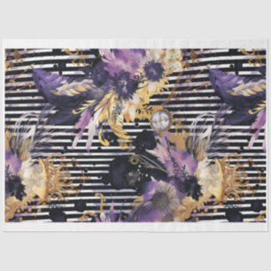 Gothic Shabby Glam J Decoupage Paper