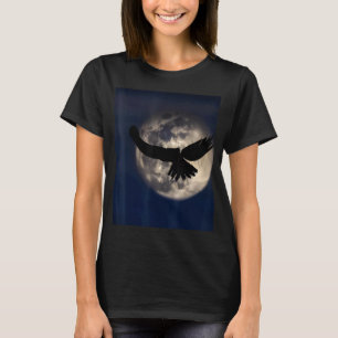 Gothic Shadow Of A Bird Of Prey T-Shirt