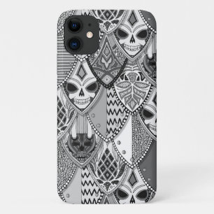 gothic shields bw iPhone 11 case