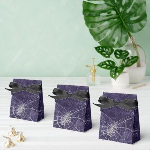 Gothic Silver Web Distressed Favour Box